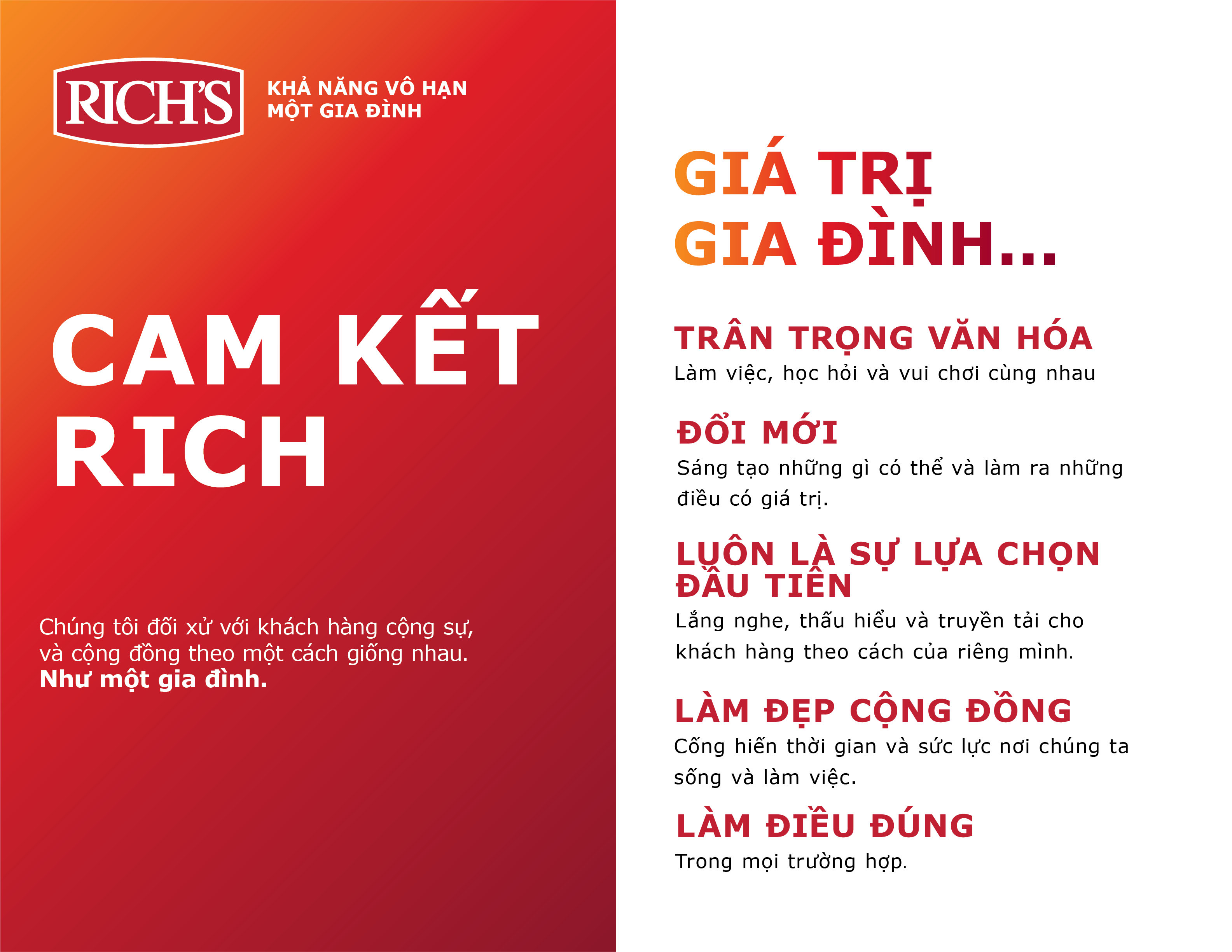  Cam Kết Rich