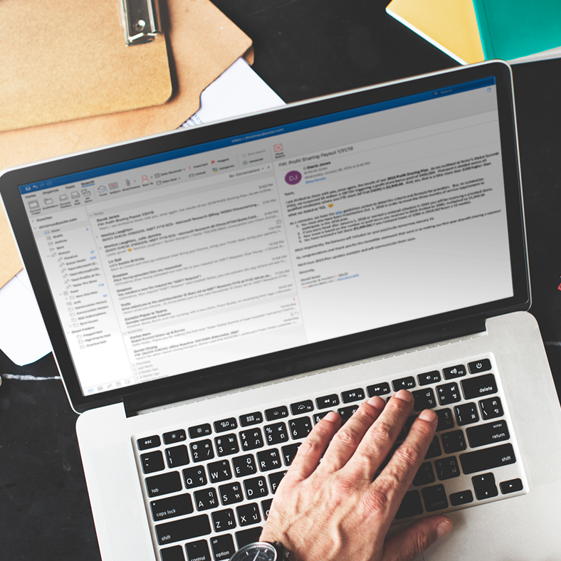 Using Email for networking in English